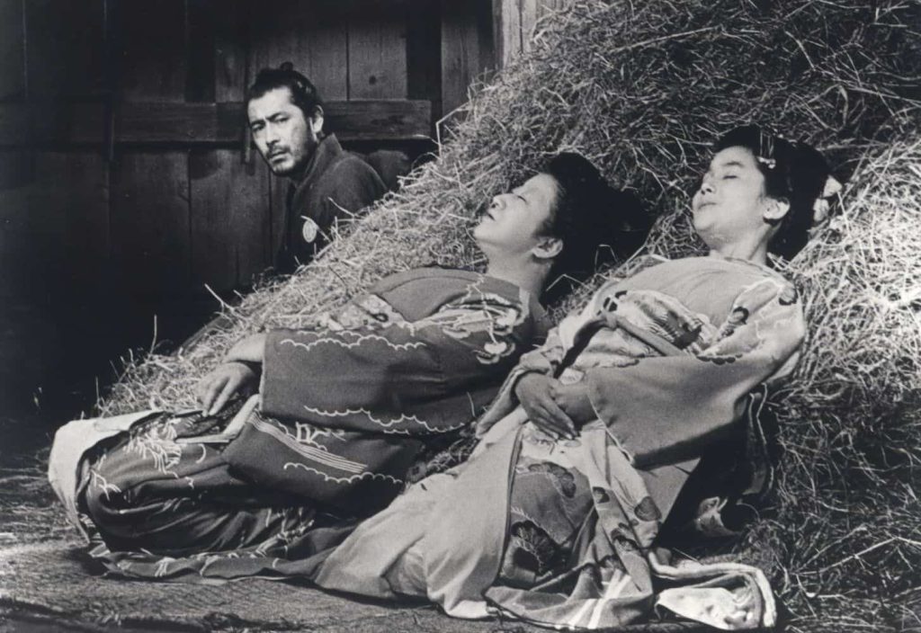 Akira Kurosawa’s Sanjuro, playing Mutsuta’s wife