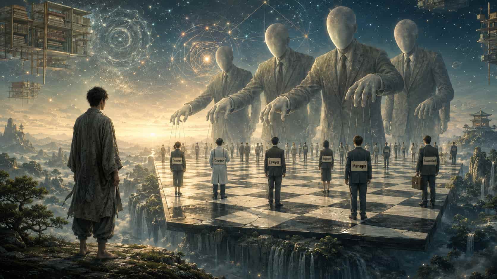 Human Chessboard