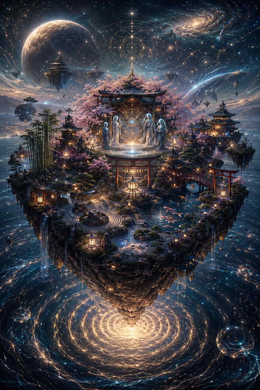 The Reverberation of the Timeless Island